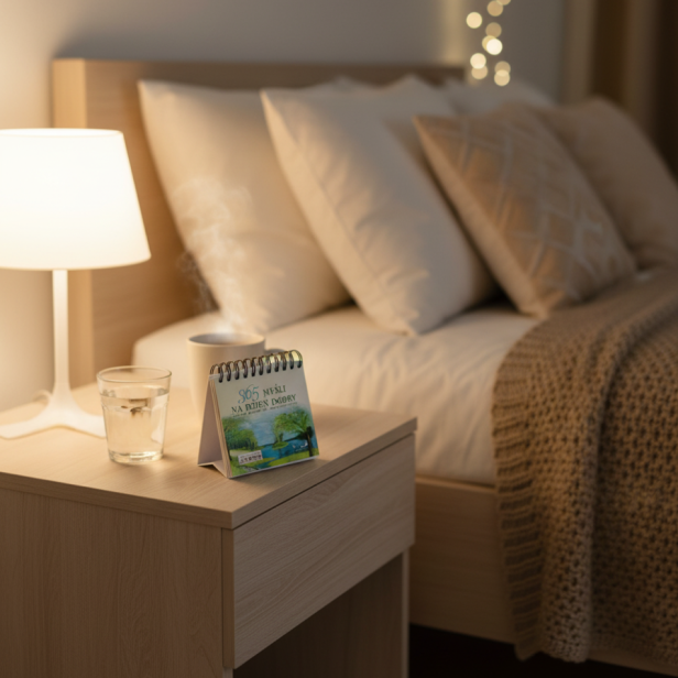 Codziennik na biurko „365 myśli na dzień dobry” – inspiracja na każdy poranek - aranżacja