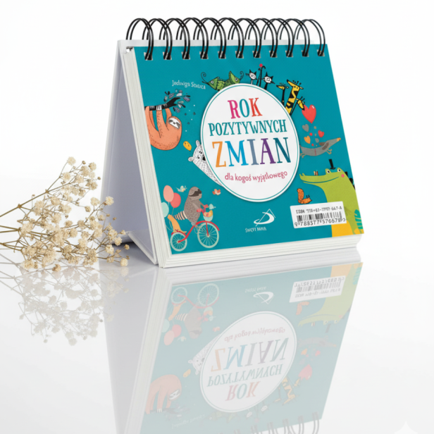 Codziennik na biurko „Rok pozytywnych zmian” – inspiracja na cały rok