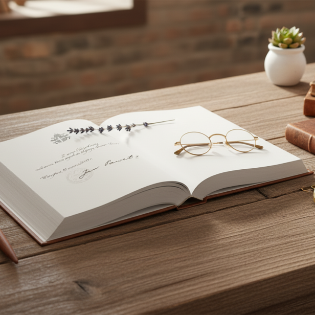 Biblia Rodzinna Domowa z grawerowaną personalizacją – Pismo Święte w etui, elegancka pamiątka religijna dla rodziny