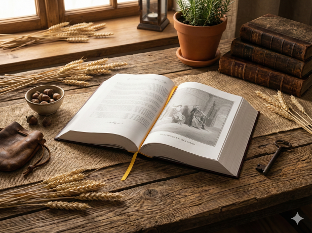 Biblia Rodzinna Domowa z grawerowaną personalizacją – Pismo Święte w etui, elegancka pamiątka religijna dla rodziny