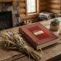 Biblia Rodzinna Domowa z grawerowaną personalizacją – Pismo Święte w etui, elegancka pamiątka religijna dla rodziny
