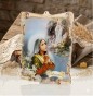 Obrazek pastelowy Matka Boża z Lourdes – Drewniana Pamiątka Wiary