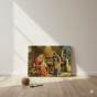 Obraz na płótnie Święta Rodzina – sacrum domu chrześcijańskiego | Linia SACRA CANVAS, 40×30 cm