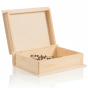 Drewniane pudełko z drewna lipowego 24×19×7,5 cm – LIPOWY BOX™