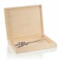 Drewniane pudełko z drewna lipowego 32,5×25,5×4,5 cm – LIPOWY BOX™