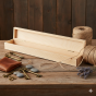 Drewniane pudełko z drewna lipowego 47×7×5,5 cm – LIPOWY BOX™