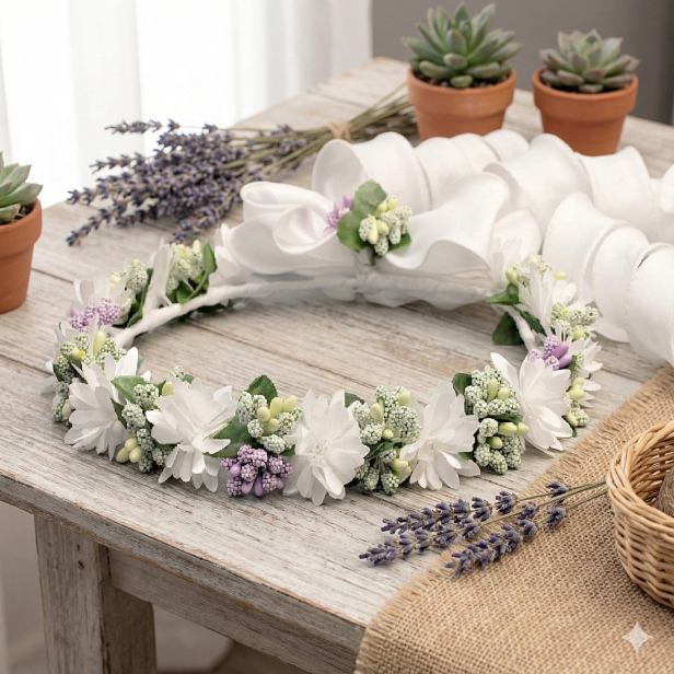 Wianek komunijny – Linia CORONA™ | Jasna Harmonia