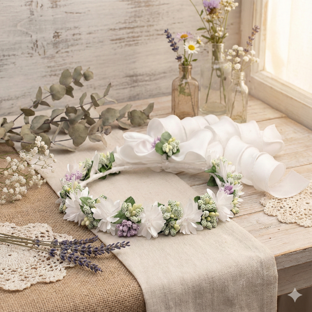 Wianek komunijny – Linia CORONA™ | Jasna Harmonia