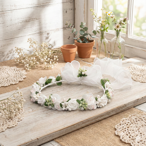 Wianek komunijny – Linia CORONA™ | Subtelna Klasyka