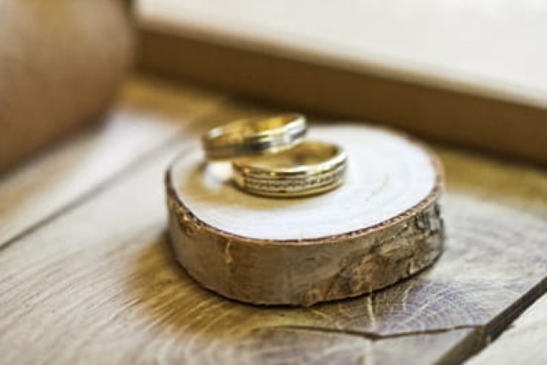 Ekologiczna podstawka Plaster drewna Świecznik na stół Φ4,5-6,5cm - komplet 6 sztuk