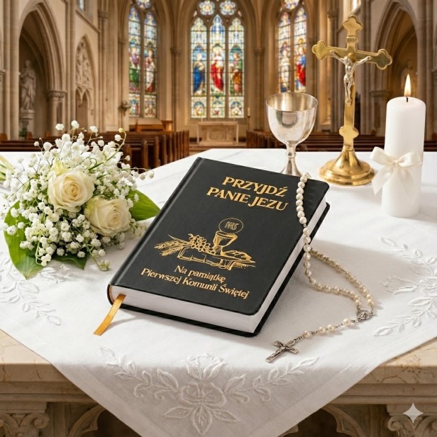 Modlitewnik dla dzieci „Przyjdź, Panie Jezu” – książeczka do modlitwy (czarna)