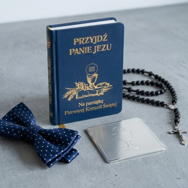 Modlitewnik dla dzieci „Przyjdź, Panie Jezu” – książeczka do modlitwy (granatowa)