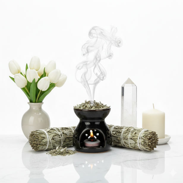 Szałwia Biała 25g – naturalne kadzidło do oczyszczania przestrzeni i energii