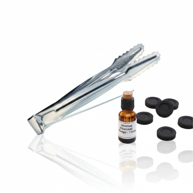 Szczypce do węgielków 15 cm – stalowe narzędzie do kadzideł