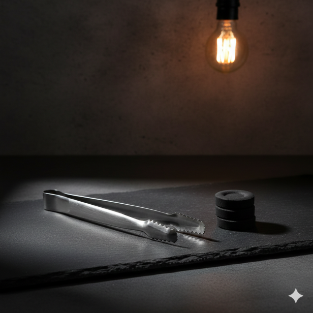 Szczypce do węgielków 15 cm – stalowe narzędzie do kadzideł