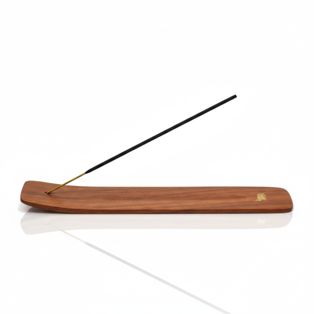 Podstawka pod kadzidła patyczki – ręcznie wykonana z palisandru indyjskiego