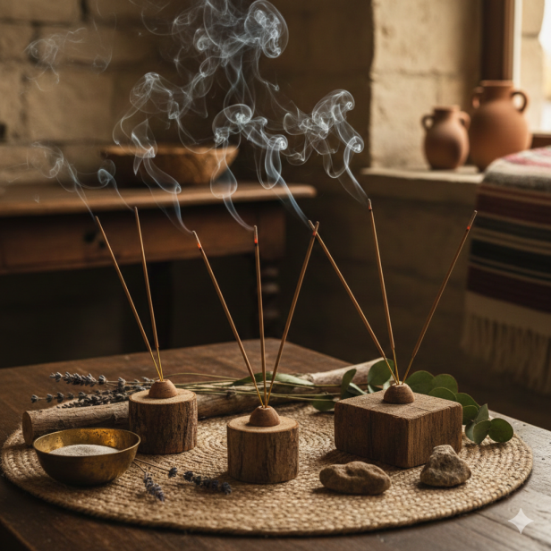 Kadzidło indyjskie patyczki ORZECH KOKOSOWY – słodki aromat spokoju i egzotycznego relaksu