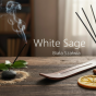 Kadzidło indyjskie patyczki BIAŁA SZAŁWIA – oczyszczenie energii i duchowa ochrona