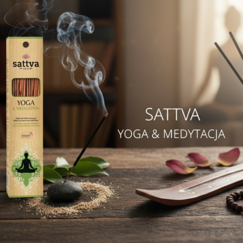 SATTVA kadzidło patyczki YOGA & MEDYTACJA – naturalna harmonia ducha i ciała