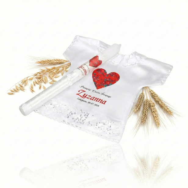 Świeca i Szatka FOLKSTYLE® – Dusza Regionu: wzór góralski