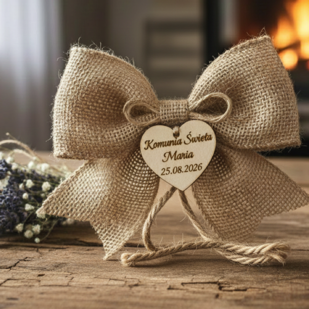 opcja grawerowanego serduszka do świecy