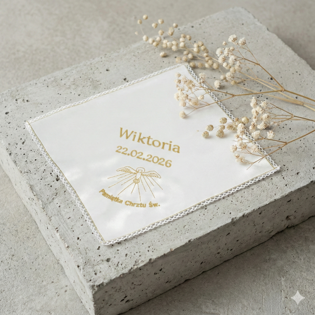 haft komputerowy, personalizowana szatka