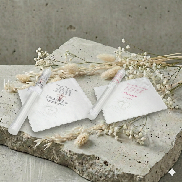 zdobienie Biała-kokarda lub Białe-perełki