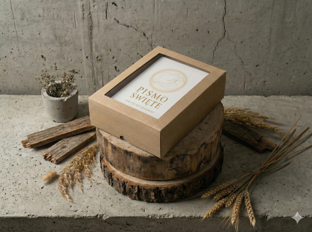 Zestaw Pisma Świętego w pudełku prezentowym