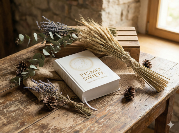 Pismo Święte Starego i Nowego Testamentu B6 – białe, Biblia Poznańska, Wydawnictwo Święty Wojciech