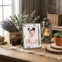 Ramka srebrna AG999 ©Disney dla dziecka, różowa 9×13 cm | ARGENTO KIDS™