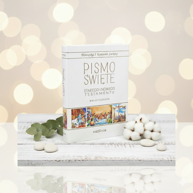 Pismo Święte. Stary i Nowy Testament w obwolucie. Edycja Komunijna