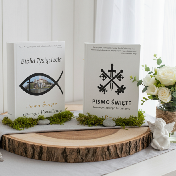 Biblia Tysiąclecia Pallottinum – Pismo Święte Starego i Nowego Testamentu z personalizowanym nadrukiem UV