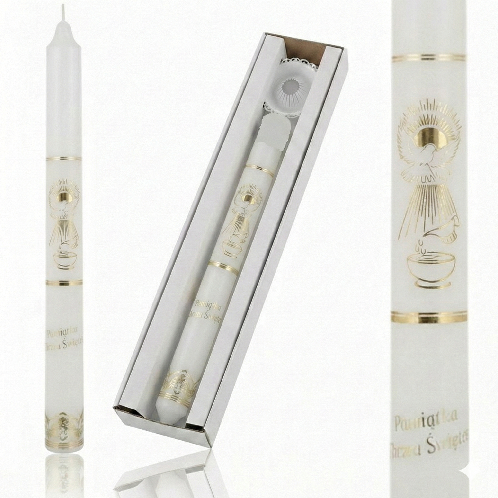 Świece do Chrztu Świętego - symbol wiary i życia