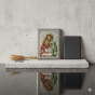 Srebrna Ikona Święta Rodzina – symbol miłości i jedności | ICONA SACRA™ Silver