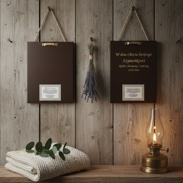 personalizacja - SACRA LIGNUM™ – Tradycja wiary na naturalnej desce