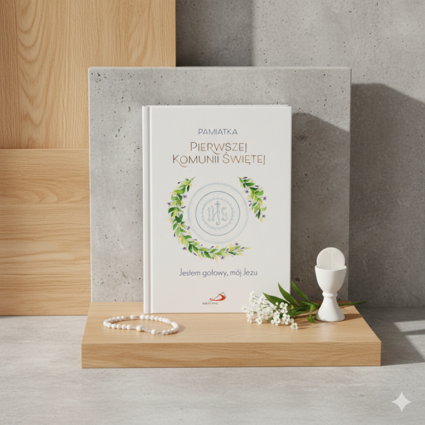 „Jestem gotowy, mój Jezu” – album i pamiątka Pierwszej Komunii Świętej