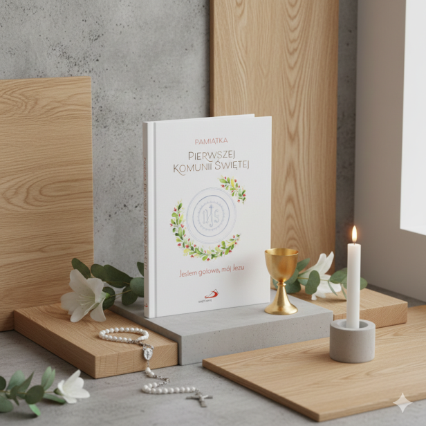 „Jestem gotowa, mój Jezu” – album i pamiątka Pierwszej Komunii Świętej