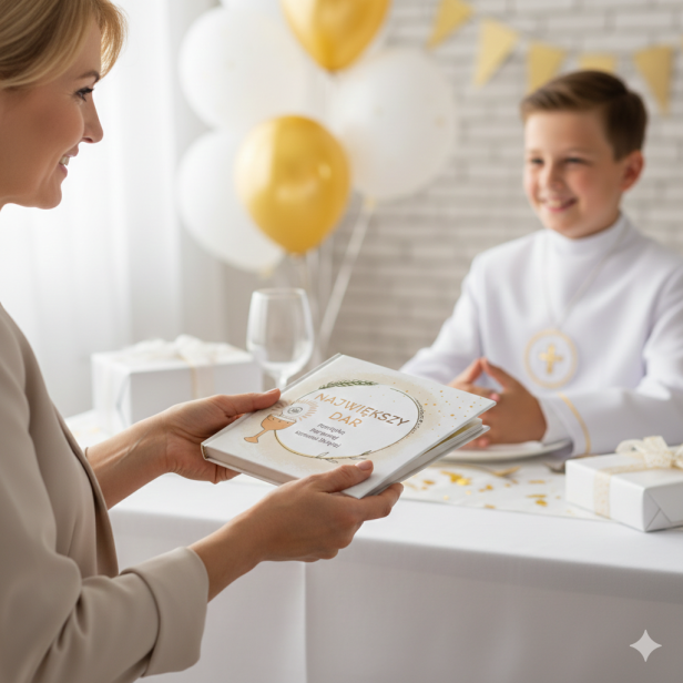 „Największy dar” – album pamiątkowy Pierwszej Komunii Świętej