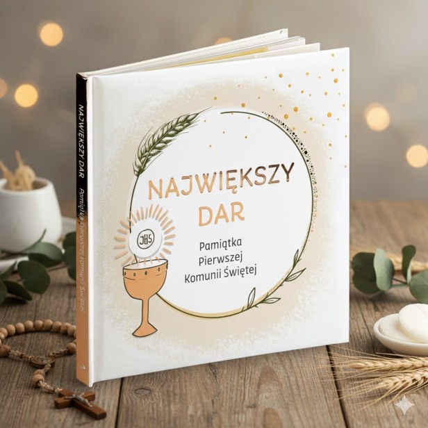 „Największy dar” – album pamiątkowy Pierwszej Komunii Świętej
