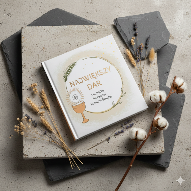 „Największy dar” – album pamiątkowy Pierwszej Komunii Świętej