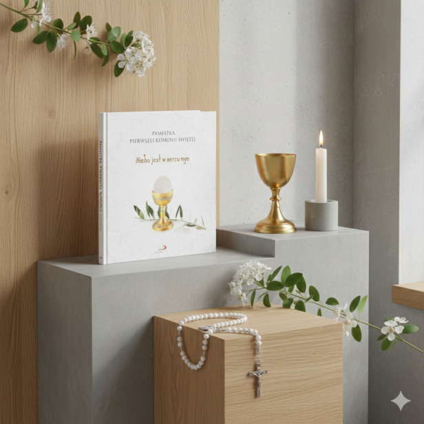 „Niebo jest w sercu mym” – album pamiątkowy Pierwszej Komunii Świętej