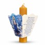 Okapnik papierowy Matka Boża Gromniczna – osłonka do świecy z modlitwą
