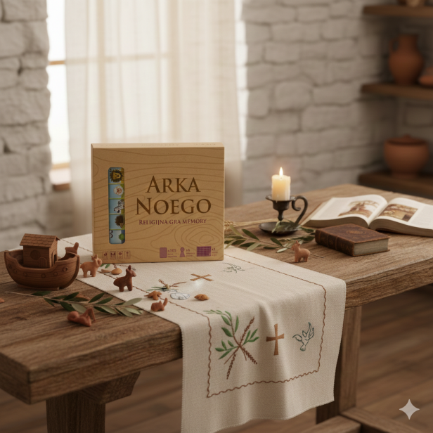 Gra planszowa Arka Noego – Memory biblijne | Wiedza i emocje