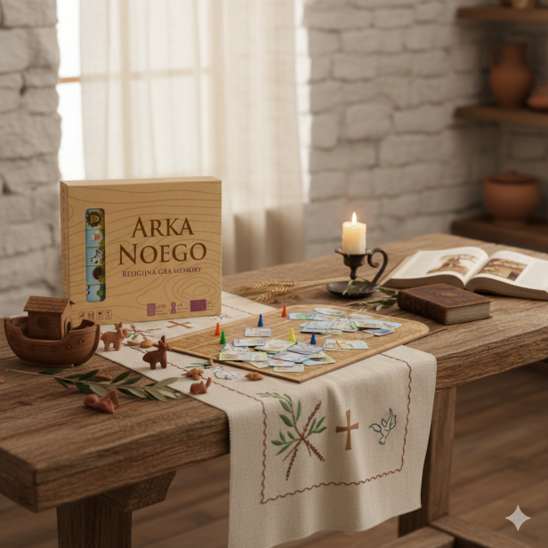 Gra planszowa Arka Noego – Memory biblijne | Wiedza i emocje