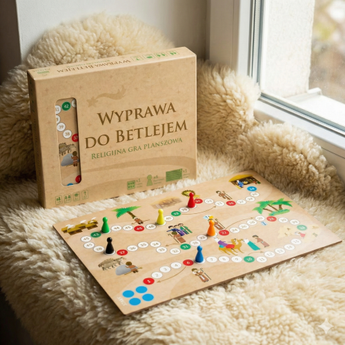 Gra planszowa Wyprawa do Betlejem – świąteczna przygoda dla dzieci