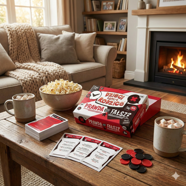 Dzieci kontra Rodzice: Prawda czy Fałsz? – dynamiczna gra quizowa dla rodziny
