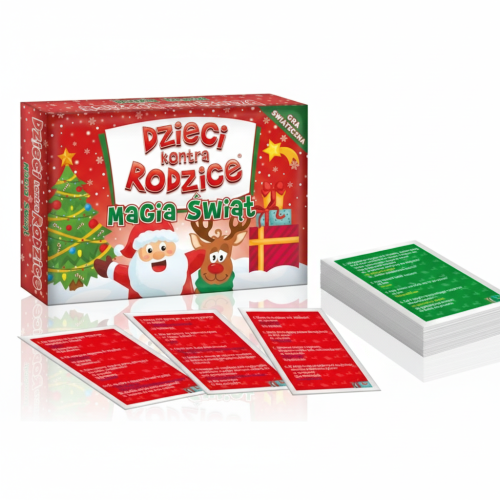 Dzieci kontra Rodzice: Magia Świąt – świąteczna gra rodzinna