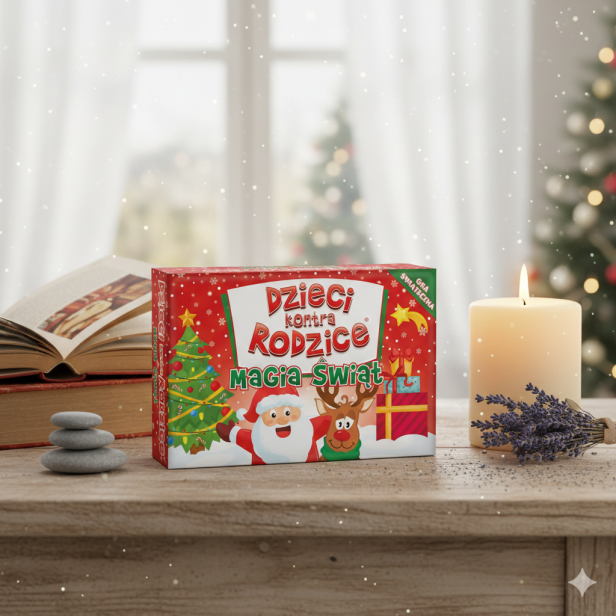Dzieci kontra Rodzice: Magia Świąt – świąteczna gra rodzinna