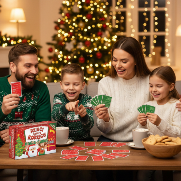 Dzieci kontra Rodzice: Magia Świąt – świąteczna gra rodzinna