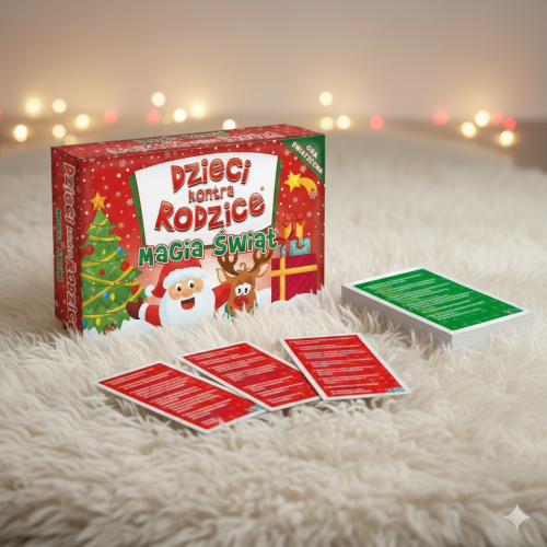 Dzieci kontra Rodzice: Magia Świąt – świąteczna gra rodzinna